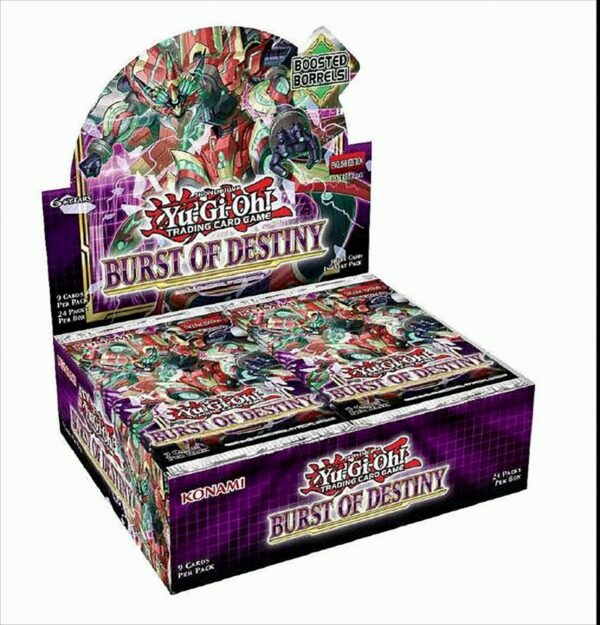 Yu-Gi-Oh! Burst of Destiny (Booster) Display Englisch