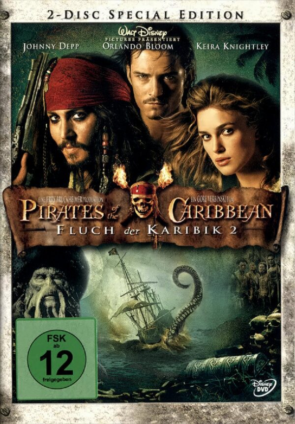 Pirates of the Caribbean - Fluch der Karibik 2 [SE] [2 DVDs]