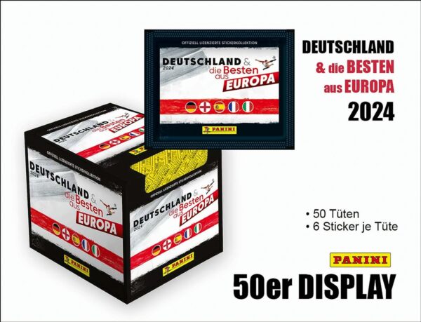 2024 Deutschland &die Besten aus Europa StickerBOX