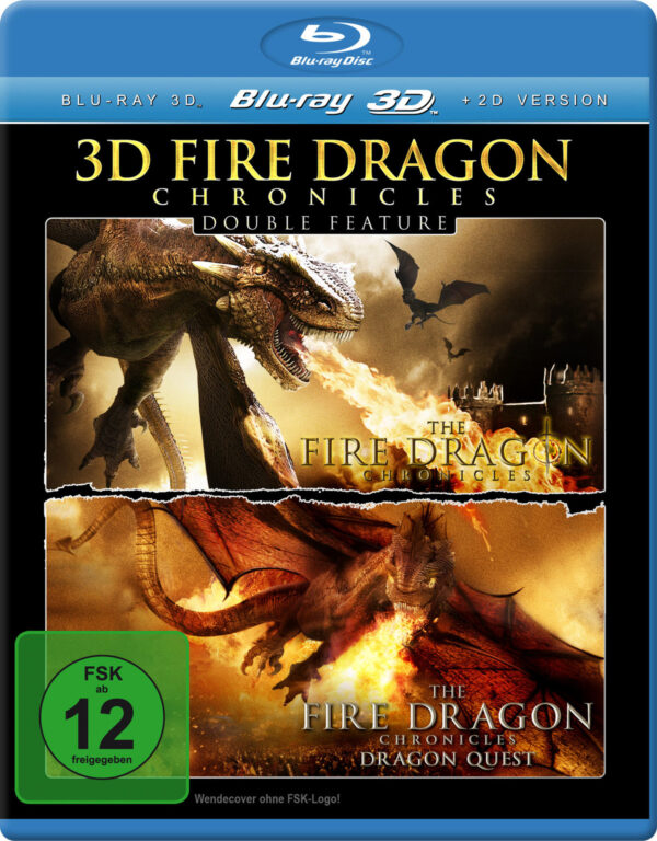 3D Fire Dragon Chronicles Double Feature