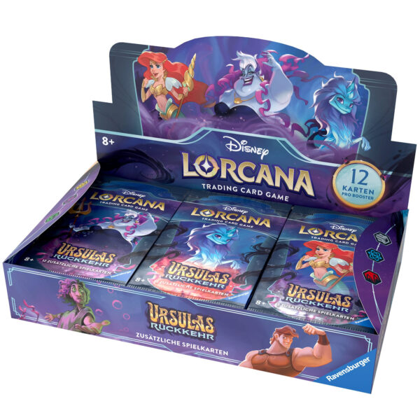 Disney Lorcana 4: Ursulas Rückkehr Booster Display Deutsch