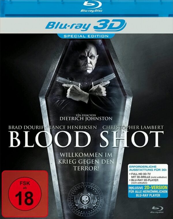 Blood Shot (Blu-ray 3D, Ungeschnittene US-Unrated Fassung)