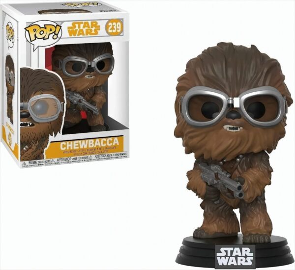 Funko Pop - Star Wars - Chewbacca beflockt 9cm 239