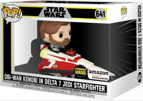 Funko POP Ride Super Deluxe - Obi-Wan Kenobi in Delta 7 641