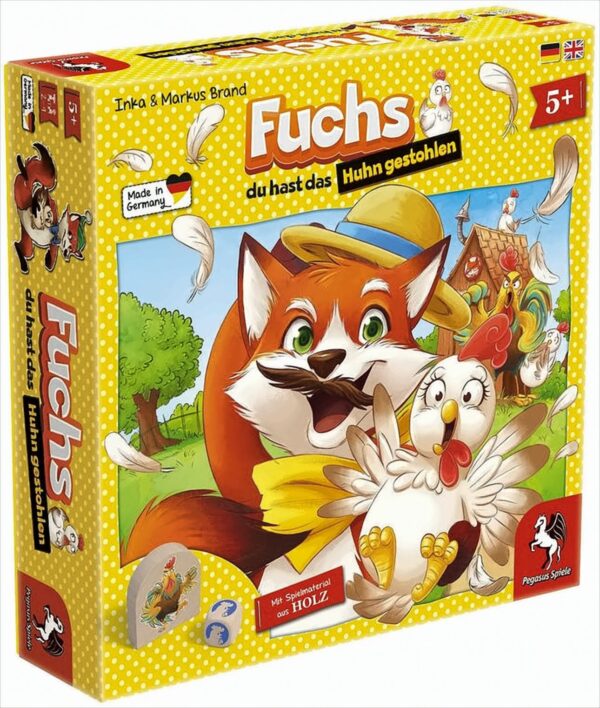 Fuchs du hast das Huhn gestohlen