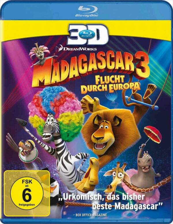 Madagascar 3 - Flucht durch Europa