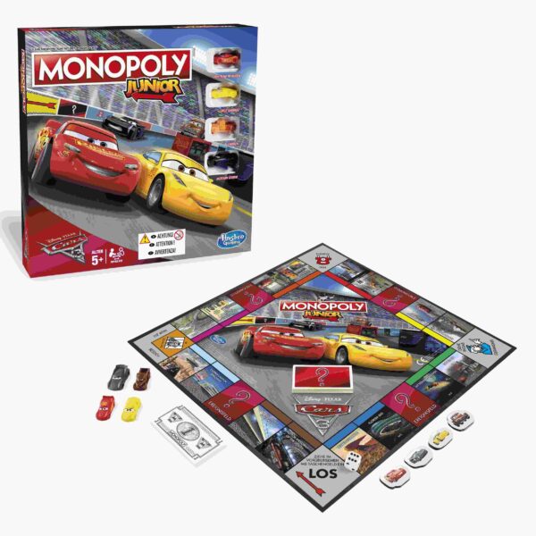 Monopoly Junior Cars 3