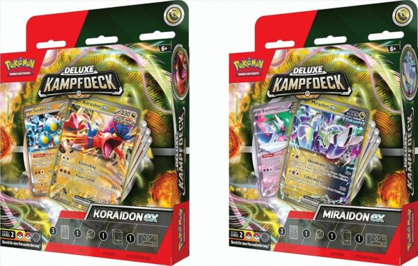 Pokémon Cards Deluxe Kampfdeck August 2024 (6 ct) Deutsch