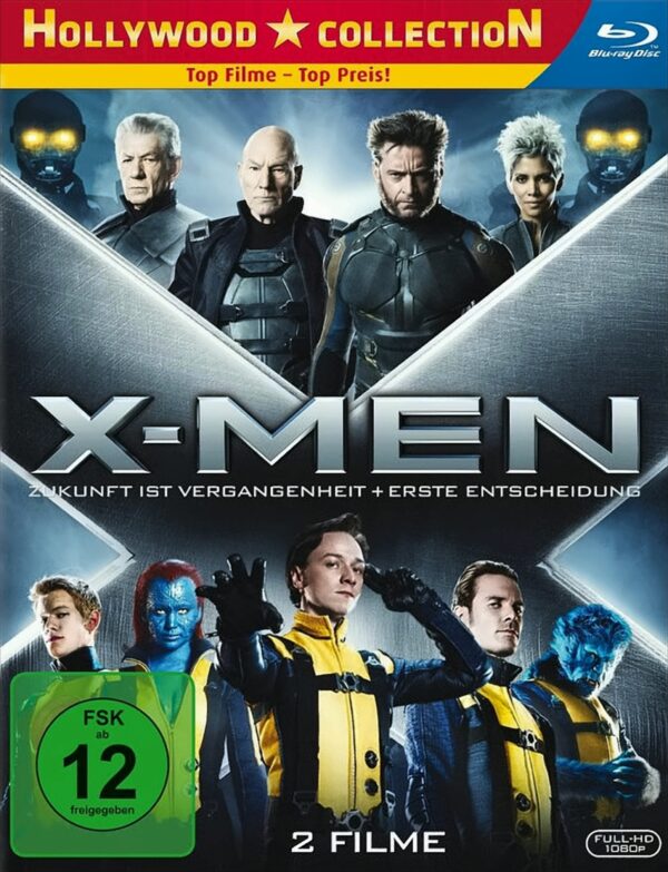 X-Men: Erste Entscheidung / X-Men: Zukunft ist Vergangenheit (2 Discs)