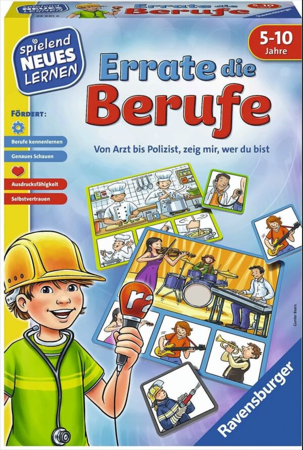 Errate die Berufe