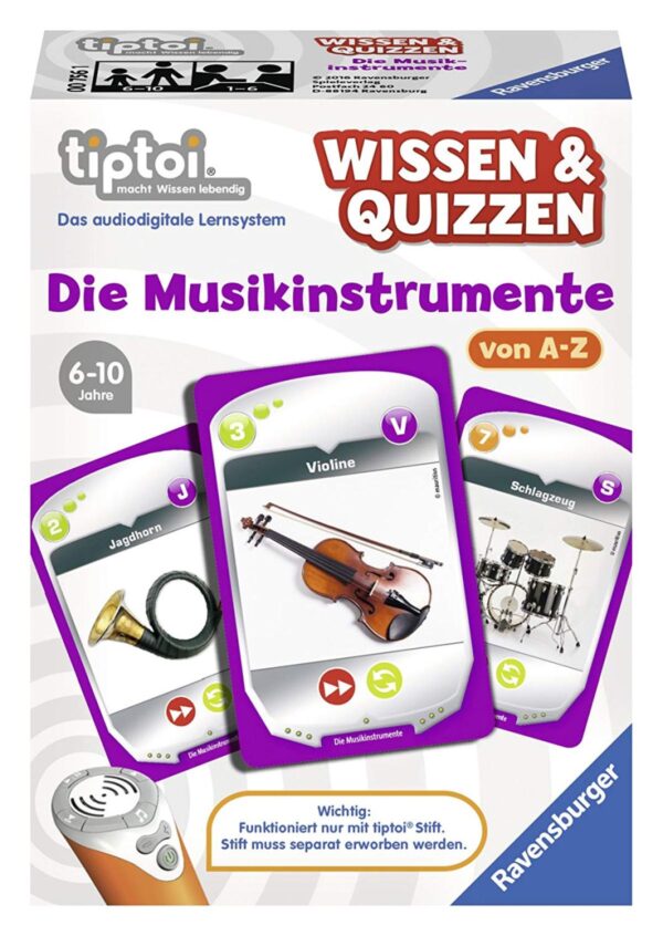 tiptoi Wissen und Quizzen Die Musikinstrumente