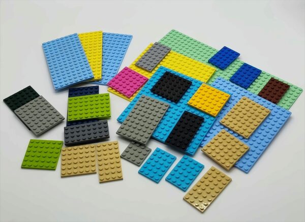 Lego 30 verschiedene Bauplatten