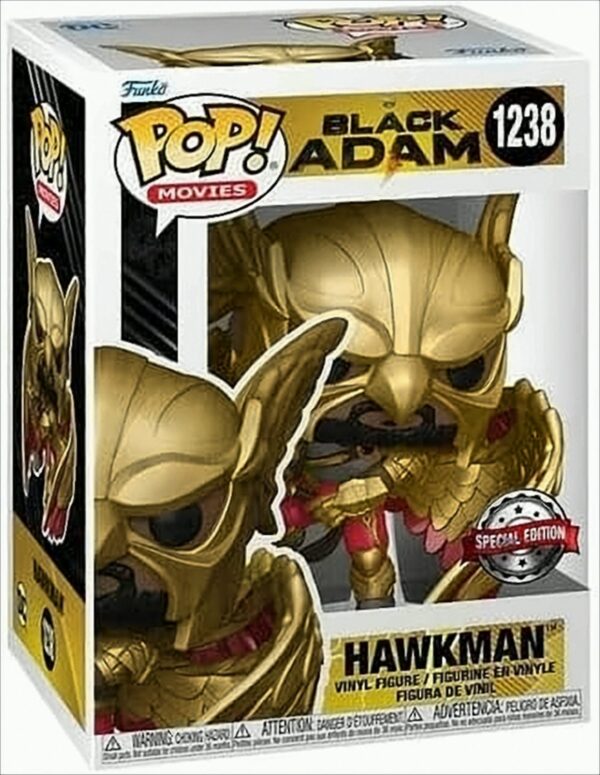 Funko Pop - Movies: - Black Adam - Hawkman 1238