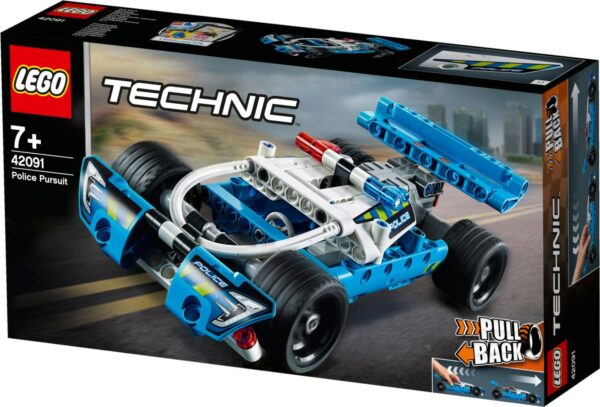 Lego 42091 Technic Polizei-Verfolgungsjagd, bunt