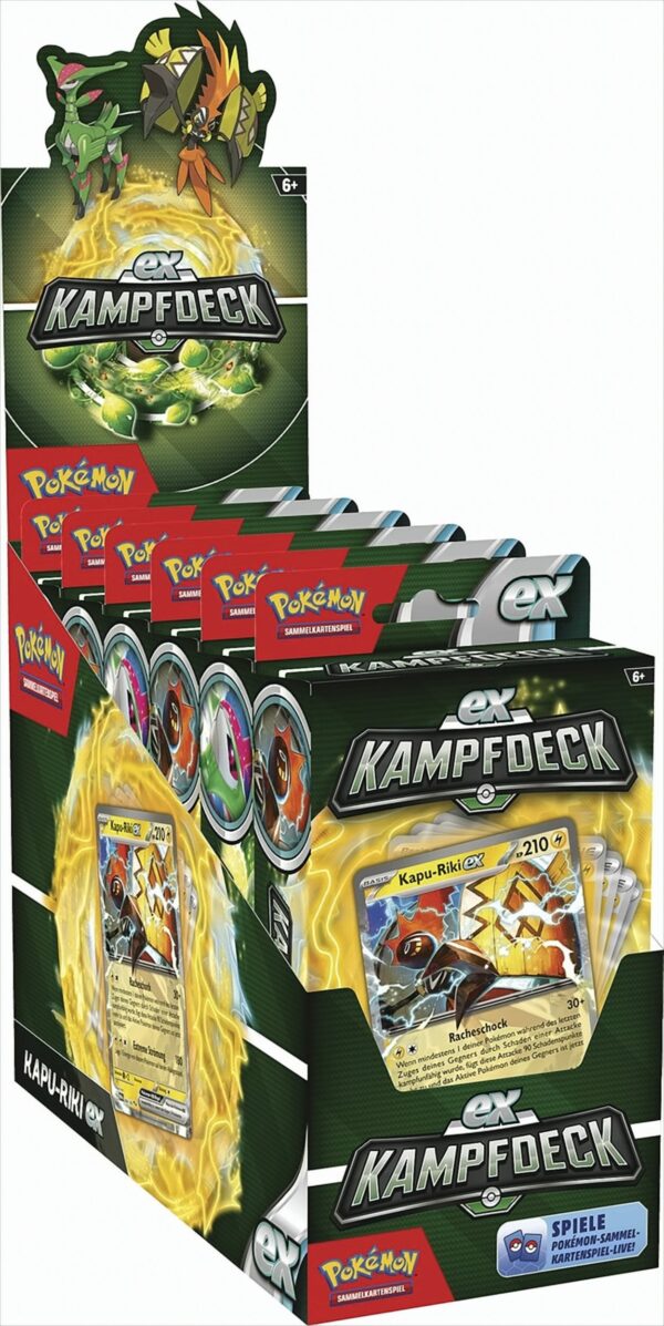 Pokémon Cards EX-Kampfdeck Oktober 2024 DE (6 ct.)