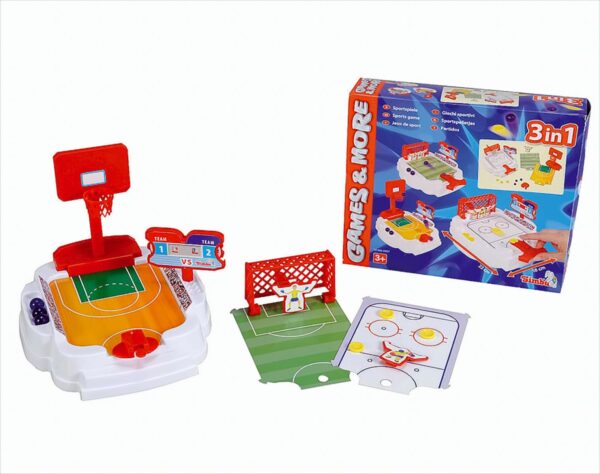 Games and More - 3 in 1 Sportspiele