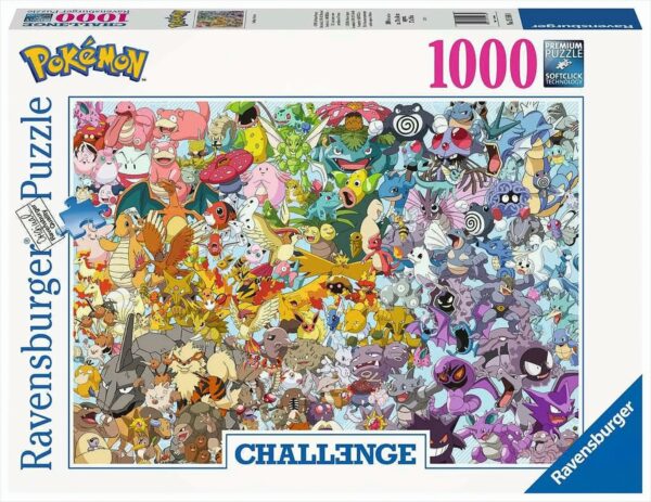 Pokemon Challenge Puzzle 1000 Teile