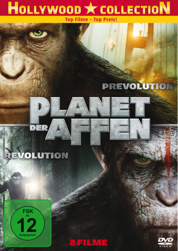 Planet der Affen: Prevolution & Revolution [2 DVDs]