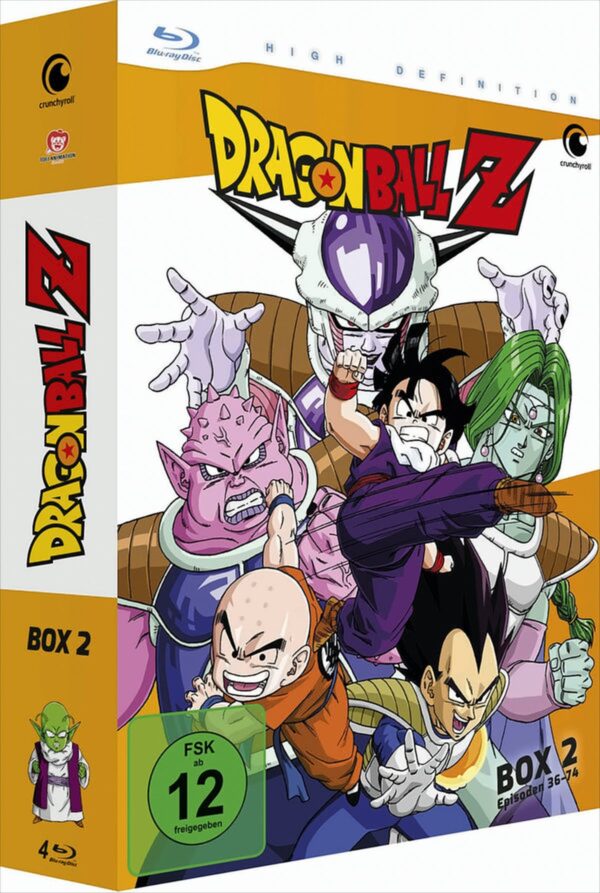 Dragonball Z - TV-Serie - Vol.2 (Episoden 36-74) [4 BRs]