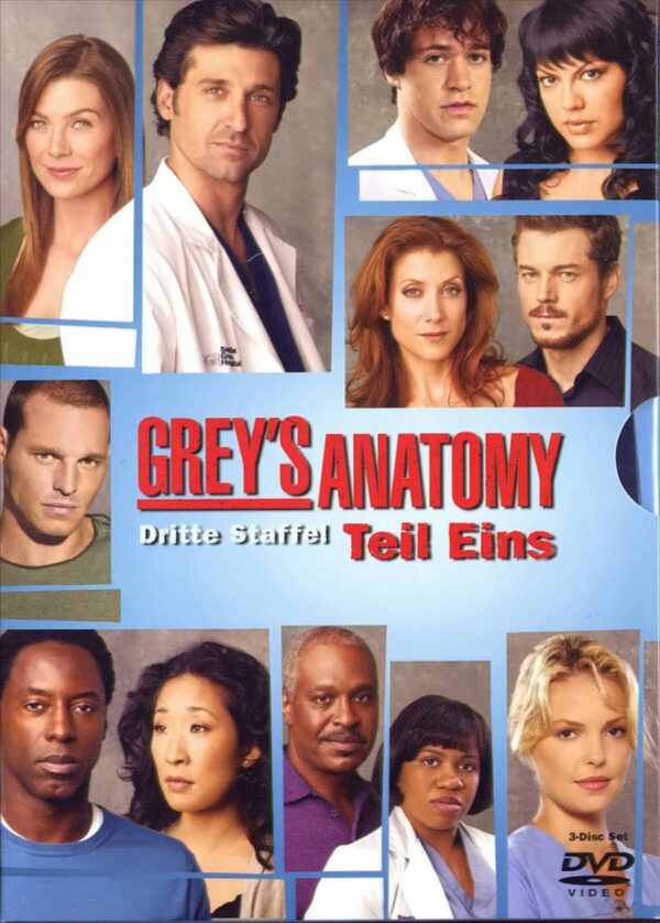 Grey's Anatomy - Staffel 3.1 [3 DVDs]