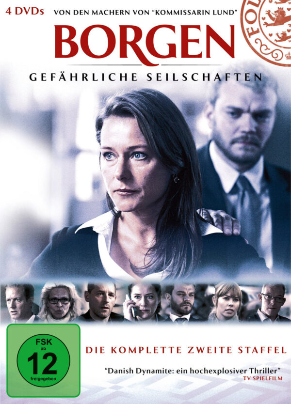 Borgen - Gefährliche Seilschaften, Die komplette zweite Staffel (4 Discs)