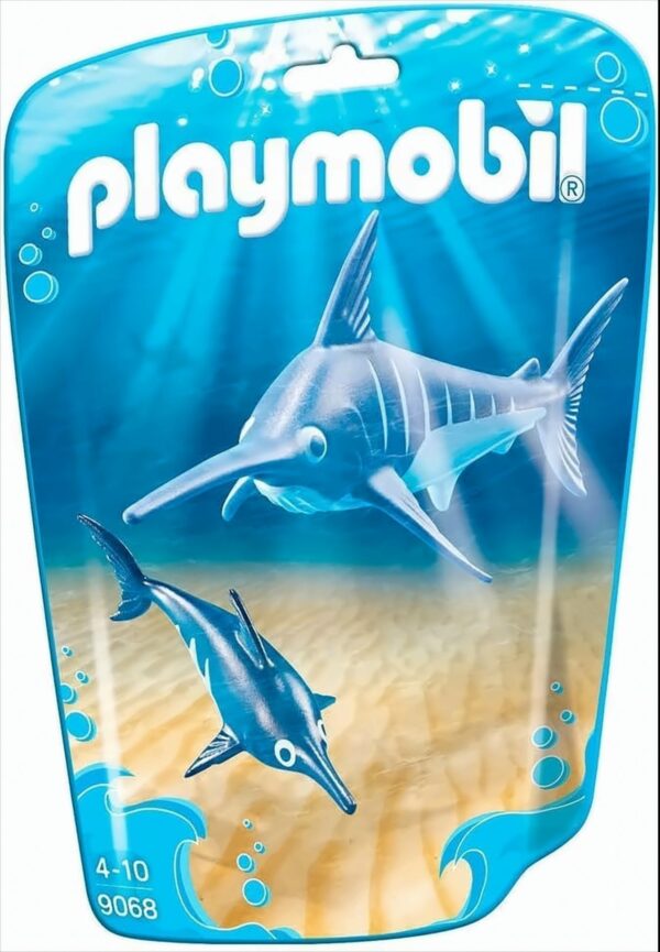 PLAYMOBIL Family Fun 9068 Schwertfisch mit Baby