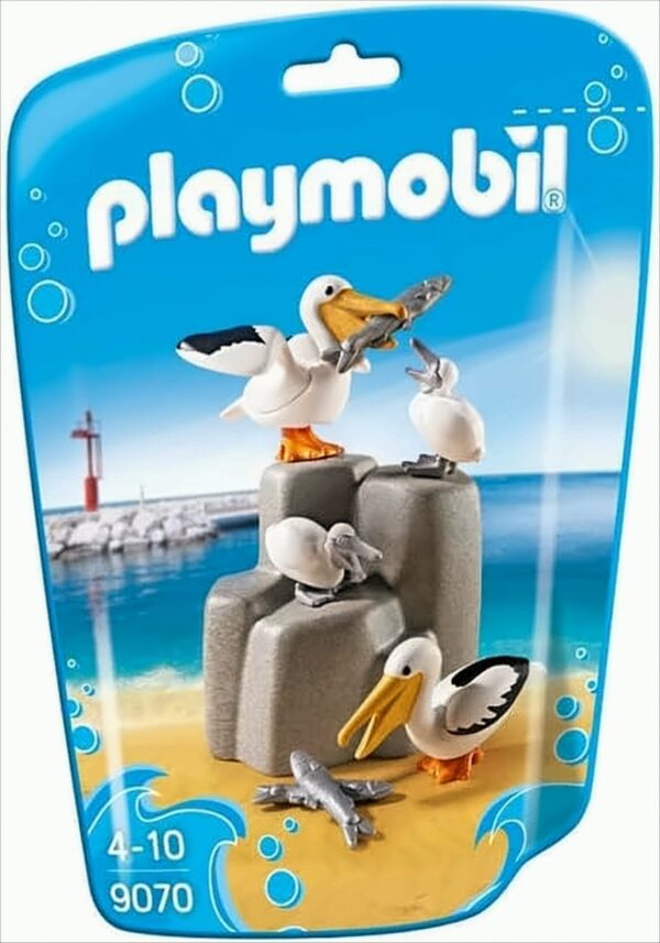 PLAYMOBIL Family Fun 9070 Pelikanfamilie