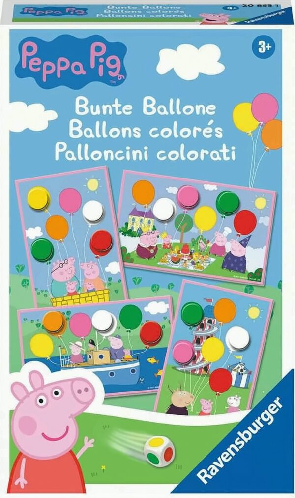 Peppa Pig Bunte Ballone