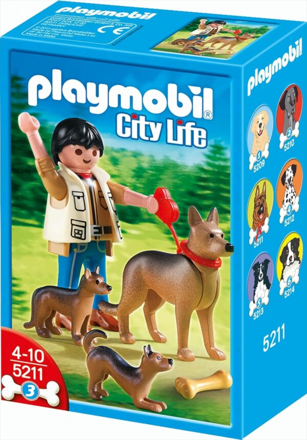 PLAYMOBIL 5211 Schäferhündin mit Welpen