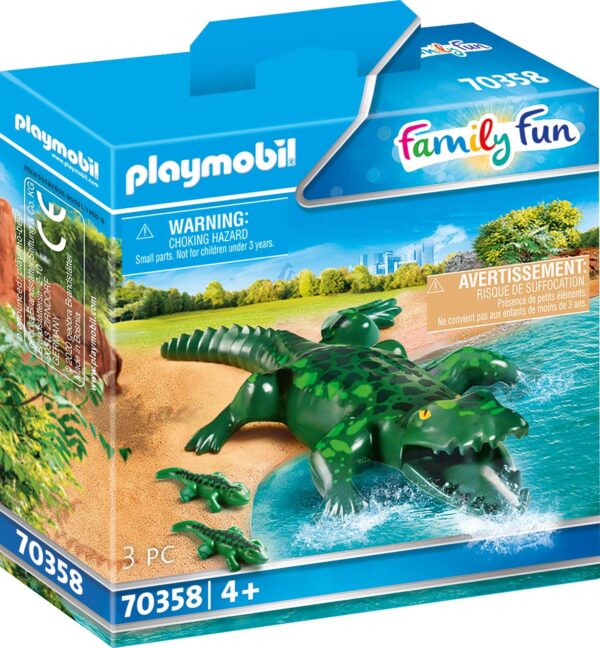 PLAYMOBIL 70358 - Family Fun - Alligator mit Babys