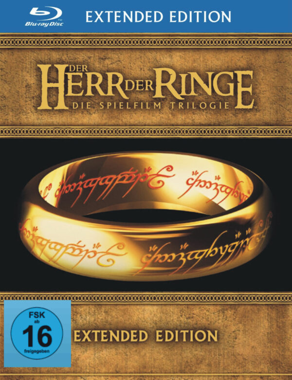 Der Herr der Ringe - Die Spielfilm Trilogie (Extended Edition) (15 Discs)