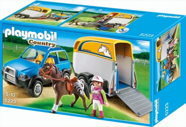 Playmobil 5223 - PKW mit Pferdeanhänger