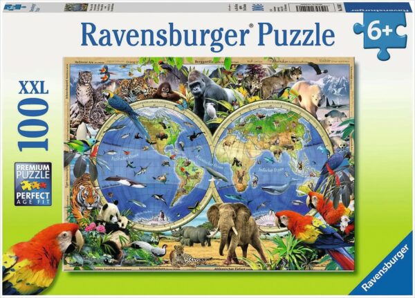 Tierisch um die Welt - puzzle