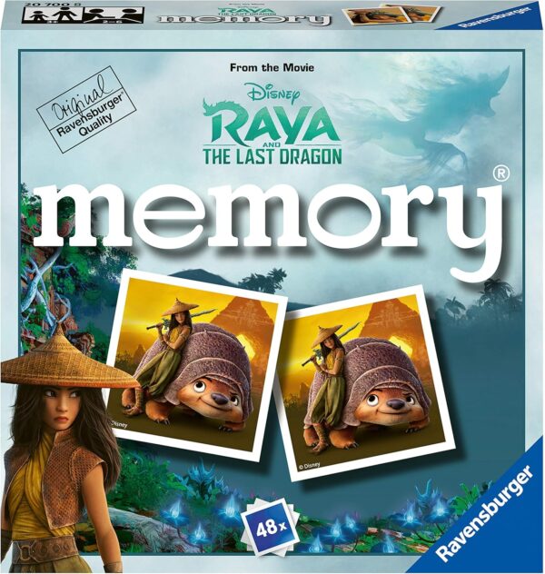 Raya & The Last Dragon Mini-Memory-Spiel