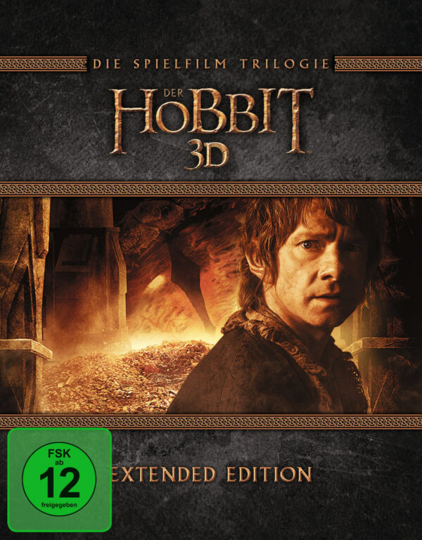 Der Hobbit Trilogie - Extended Edition [6 BR3Ds/9 BRs] (inkl. Digital Ultraviolet)