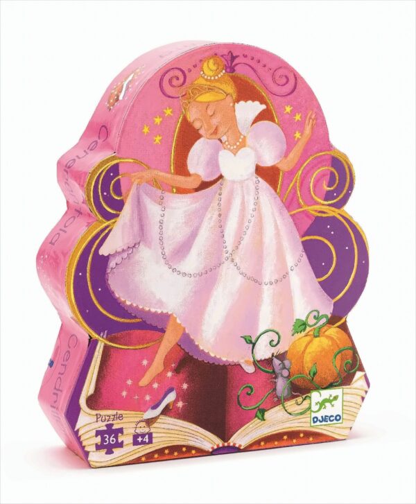 Formenpuzzle: Cinderella - 36 pcs