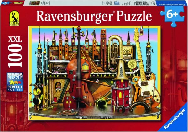 Musikschloss Puzzle 100 Teile XXL