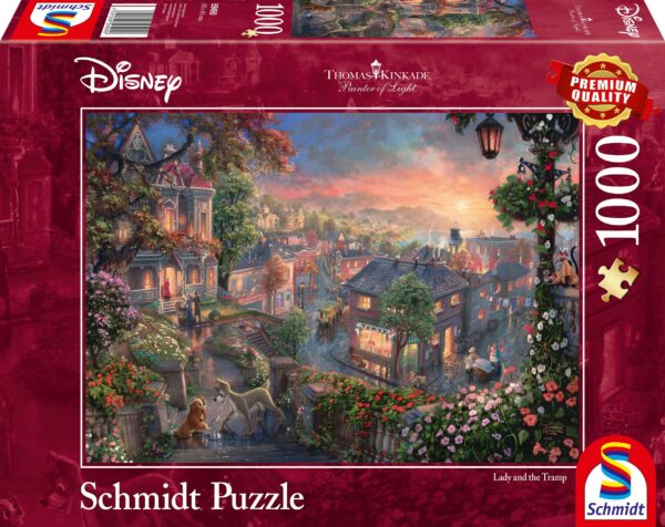 Puzzle - Susi und Strolch, 1000 Teile