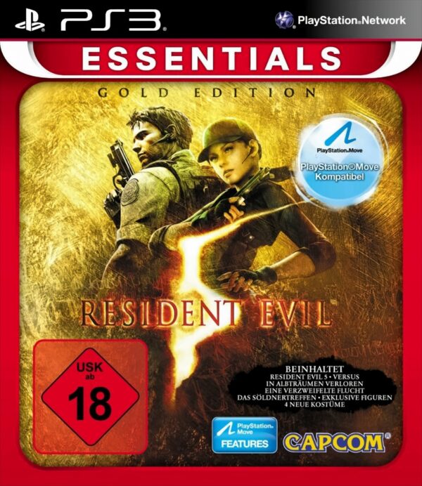 Resident Evil 5 Gold Move Essentials