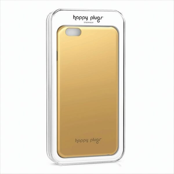 Happy Plugs Deluxe Slim Smartphone Hülle für iPhone 6/6s Plus - Gold