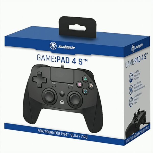 Joypad snakebyte Gamepad 4S wired schwarz