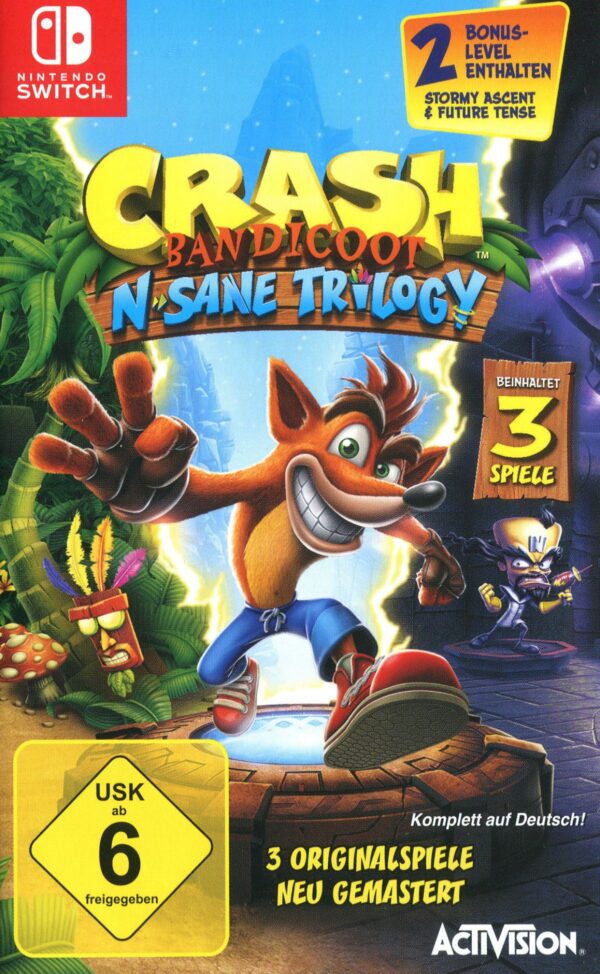 Crash Bandicoot N.Sane Trilogy SWITCH