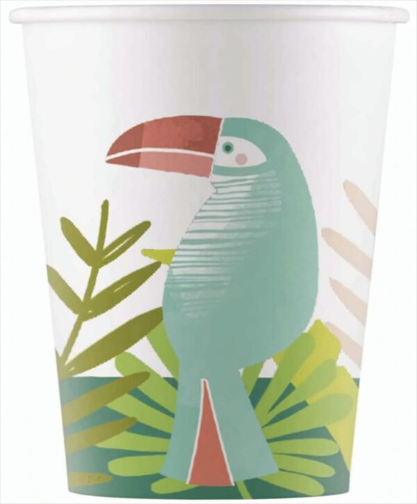 Toucan 8 Pappbecher 200ml