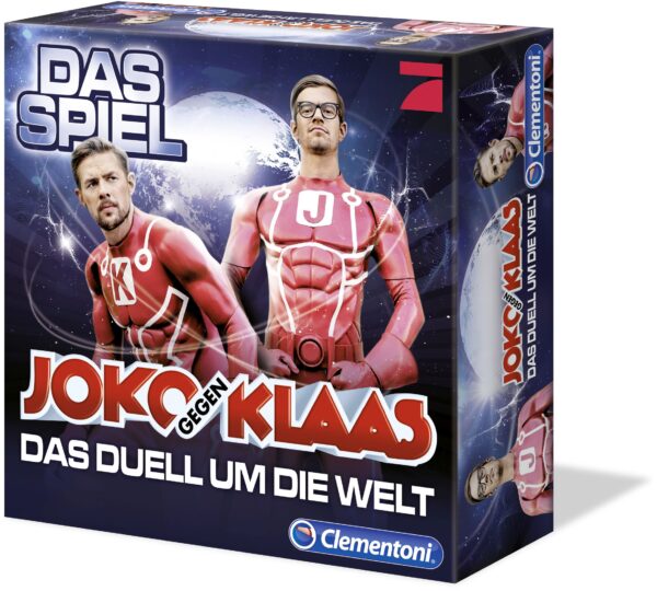 Clementoni 69021.3 - Joko und Klaas - Das Duell um die Welt, Brettspiel