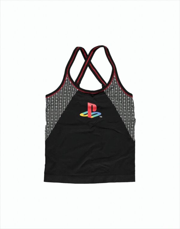 Playstation Tech Seamless Women's Tanktop Schwarz XL