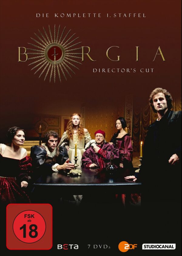 Borgia - Die komplette 1. Staffel (Director's Cut, 7 Discs)