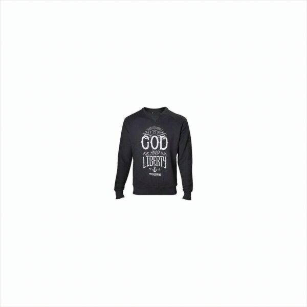 Uncharted 4 Pullover For God and Liberty XL schwarz