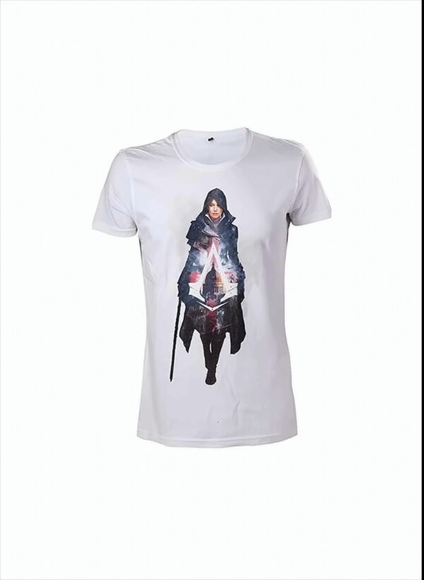 Assassins Creed Syndicate Herren T-Shirt Evie Frye S Weiß