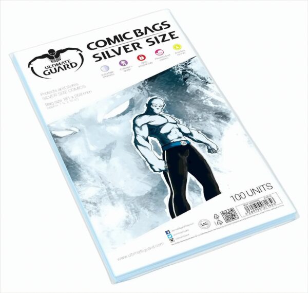 Ultimate Guard Comic Bags Silver Size (100)