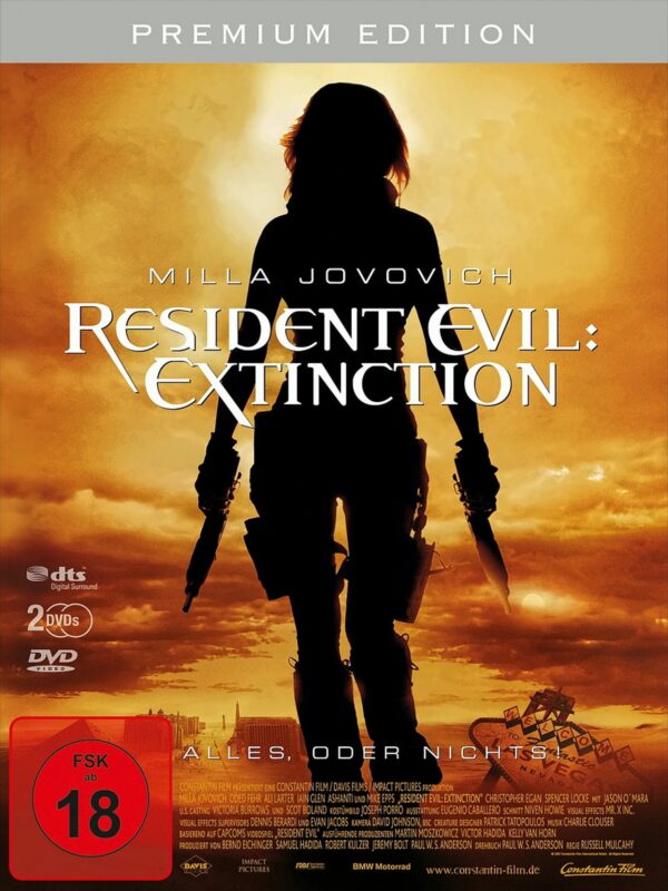 Resident Evil: Extinction Premium Edition, 2 DVDs